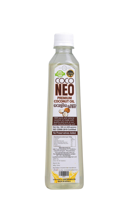 Coco Neo Premium Coconut Oil | 500 ml
